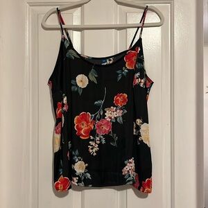 ✨NWOT✨ OLD NAVY SATIN CAMI TOP in GARDEN OF SECRETS SZ XXL